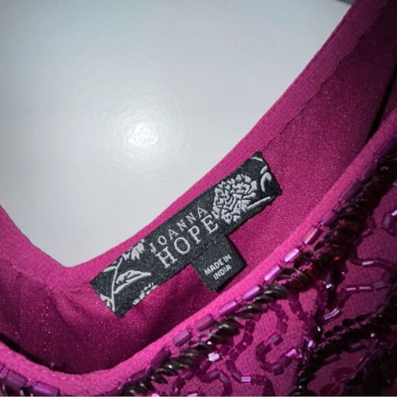 JOANNA HOPE Embellished Sequins Sleeveless Maxi Gown Dress - Picture 9 of 14